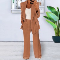 Ensemble de costume pour femmes, blazer tendance, 2 pièces, nouveau style de blazer pour femmes, vêtements de bureau pour femmes