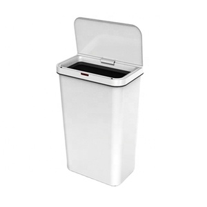 50L automatic electronic big dustbin plastic wholesale Kitchen recycle bin plastic bins/garbage bin