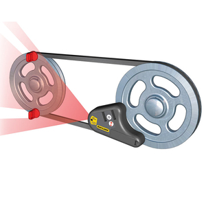 EASY-LASER OEM Aligneur de courroie et pignon, outil d'alignement laser pour ajustement vertical et horizontal, D92, en matériau ABS, IP67, D92 Aligneur de courroie - Product Image 1