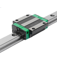 WEEMT Nouveau Bloc de Glissière Linéaire à Brides HGW HRC58-62 en Acier à Roulements Haute Rigidité pour Machines CNC de Fraisage et de Tournage