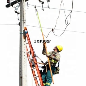 Hot Sale FRP Triangle Hot Stick Fiberglass Telescopic Hot Stick - Product Image 5