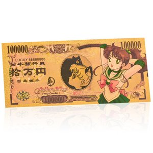 ธนบัตรเคลือบทอง 24K ลาย JP Moon Guardians 11 แบบ สำหรับนักสะสม ขายดีประจำปี 2026 - Product Image 5