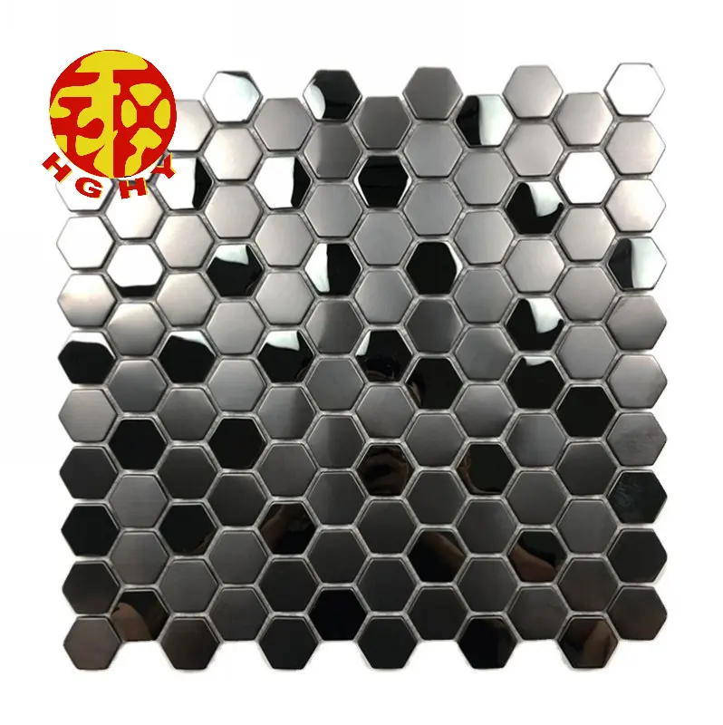 high quality bathroom tiles trim glossy mosaic tile stainless steel for kitchen backsplash tiles