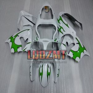 Carrosseries OEM pour <span class=keywords><strong>KAWASAKI</strong></span> NINJA ZX9 <span class=keywords><strong>ZX</strong></span> 9R <span class=keywords><strong>9</strong></span> <span class=keywords><strong>R</strong></span> 900 CC ZX9R 98 99 47No.62 900CC ZX900 <span class=keywords><strong>ZX</strong></span>-9R flammes vertes <span class=keywords><strong>1998</strong></span> 1999 Carénage d'injection - Product Image 1