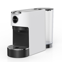 Machine à café à capsules à double sortie avec volume d'espresso réglable, 120 ml d'Americano et réservoir d'eau de 1,2 L