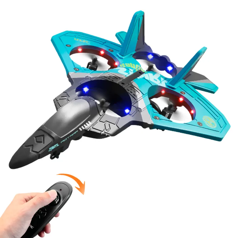 V17 RC telecomando aereo Drone 2.4G Gravity Sensing telecomando aereo aliante aereo EPP Foam Toys Kids For Gift