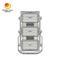 Alta transmisión de luz LED al aire libre impermeable IP66 120W 150W LED túnel Luz