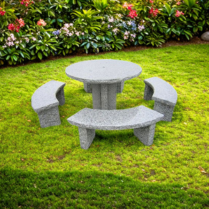 Design moderno bianco granito <span class=keywords><strong>pietra</strong></span> intagliata a mano panca da tavolo grafica soluzione naturale piccole <span class=keywords><strong>lastre</strong></span> <span class=keywords><strong>per</strong></span> <span class=keywords><strong>giardino</strong></span> cortile parco - Product Image 5