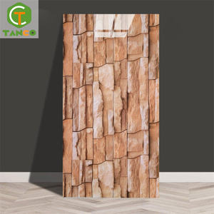 Panneaux muraux artificiels effet <span class=keywords><strong>brique</strong></span> rouge papier peint <span class=keywords><strong>brique</strong></span> en pierre imperméable papier peint décoration géométrique 3d - Product Image 2