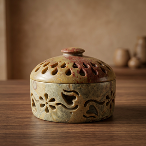 Objet décoratif en pierre savonneuse - Product Image 2