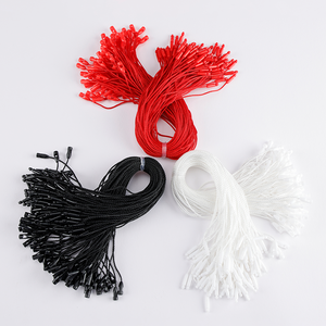 Snelle Handel 1000 Stuks 25Cm Wit Verzegeld Label Opknoping Tag Touw Plastic Katoenen Label Kleding Opknoping Touw - Product Image 2