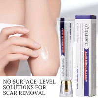 Kormesic 30ml crème de gel pour cicatrices marque privée OEM personnalisé pour la réparation rapide des ecchymoses des cicatrices d'acné élimination des vergetures