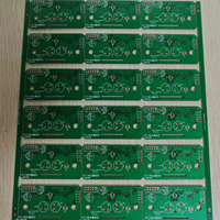 PCB FR4 Personalizzato a Doppia Faccia, Circuito Stampato Bifacciale con Inchiostro Verde per Saldatura per Lampada a Induzione a Doppia Testa