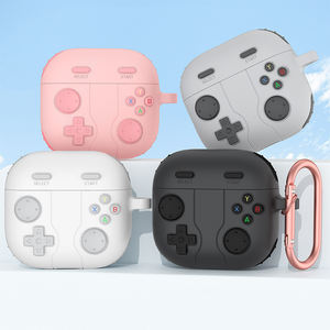 Funda protectora de silicona suave con diseño de consola de juegos Retro para <span class=keywords><strong>Airpods</strong></span> 4 2024/<span class=keywords><strong>airpods</strong></span> <span class=keywords><strong>PRO</strong></span> 2/<span class=keywords><strong>airpods</strong></span> <span class=keywords><strong>3</strong></span> 2 - Product Image 1