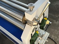 Rouleau de précision Chuangtu ESR-6x1300 électrique automatique asymétrique à 3 rouleaux pour acier inoxydable/acier au carbone/aluminium