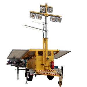 Mobile LED Solar Lighting Tower VTS3P-L VTS3P-L Portable Solar <b>Light</b> Tower - Product Image 2