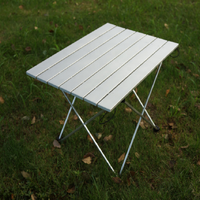 Table pliante de camping en plein air Table de camping en alliage d'aluminium légère et portable Table de pique-nique en plein air