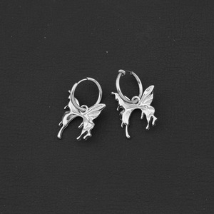 Pendientes de Mariposa de Diseño Sencillo y Exclusivo 2026, Pendientes Colgantes de Acero Inoxidable de Lujo Ligero para Mujer, Joyería de Moda al por Mayor - Product Image 2
