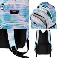 Sac à dos de grande capacité pour l'extérieur, sac pour ordinateur portable de voyage, sac à dos personnalisé bleu royal pour les garçons, les adolescents, les étudiants