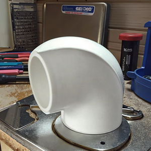 Raccord coudé en <span class=keywords><strong>PVC</strong></span> à <span class=keywords><strong>90</strong></span> degrés en pouces standard américain - Product Image 4