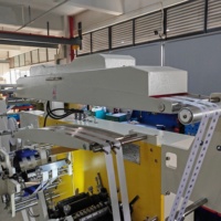Presse flexographique double face JR-1231, vitesse 70 m/min, pour étiquettes textiles, machine d'impression flexo, garantie 1 an