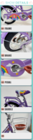 Vélo de grande qualité pour enfants de 6 à 12 ans Mode Mini vélo pour bébé Photos de vélo pour enfants/vélo pour enfants pas cher