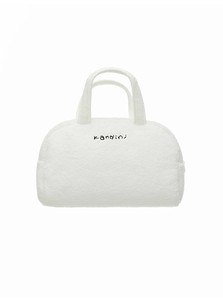Borsa per asciugamano da spiaggia di lusso a mano alla moda in stile bianco puro alla moda - Product Image 3