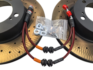 ชุดเบรกประสิทธิภาพสูง 6 พอต พร้อมจานเบรกแบบลอย ขนาด 355 มม. สำหรับ Chevrolet Silverado และ Jeep Gladiator - Product Image 2