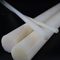 Usine personnalisée 100% pur Ptfe Uhmwpe tige barre en plastique blanc tige en Nylon naturel Pa6 polyamide PA tige