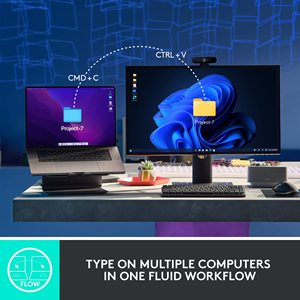 Logitech <span class=keywords><strong>MX</strong></span> cơ khí mini không dây chiếu sáng bàn phím, xúc giác yên tĩnh Thiết bị chuyển mạch, Backlit, Bluetooth, USB-C, - Product Image 5
