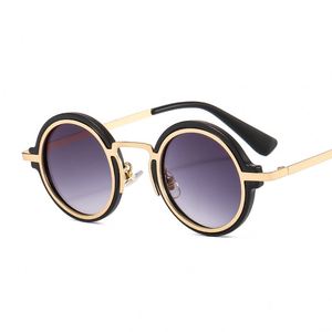 2025 classico moda Hip Hop <span class=keywords><strong>occhiali</strong></span> <span class=keywords><strong>da</strong></span> <span class=keywords><strong>sole</strong></span> Logo Street Beat Metal Punk vapore rotondi <span class=keywords><strong>occhiali</strong></span> <span class=keywords><strong>da</strong></span> <span class=keywords><strong>sole</strong></span> <span class=keywords><strong>da</strong></span> <span class=keywords><strong>donna</strong></span> - Product Image 4