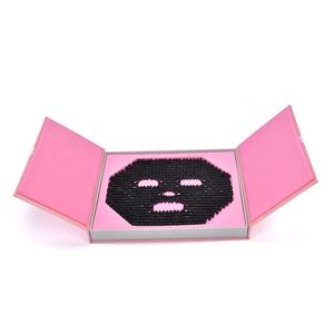 Herramientas de Masaje Facial de Obsidiana Negra con Rodillos Dobles, Portátiles y Cómodas para el Cuidado de la Piel, Marca Mushang - Product Image 4