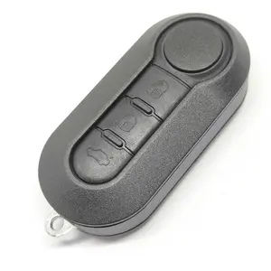 Topbest Fiat 500 car key 3 button remote key with 434mhz 7946 chip