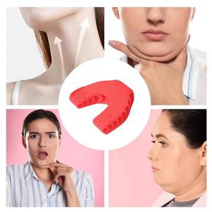 Protector <span class=keywords><strong>Bucal</strong></span> de Rugby, Protector <span class=keywords><strong>Bucal</strong></span> de <span class=keywords><strong>Boxeo</strong></span> y Protector Dental - Protector <span class=keywords><strong>Bucal</strong></span> Entrenador de Mandíbula, Herramienta de Ejercicio Facial de Silicona para la Mandíbula - Product Image 5