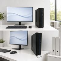 Ordinateur de bureau ultra-mince Zhaoxin KX-U6780A 8 cœurs 32 Go de RAM SFF fiable pour la modernisation informatique gouvernementale