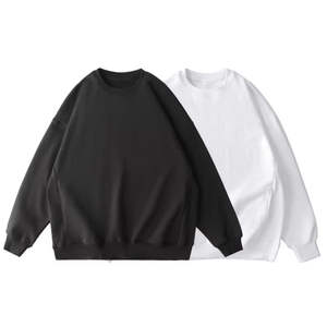 H5478 Automne et Hiver Offres Spéciales Vente en Gros Personnalisé Poids Lourd 500 Gsm Crewneck Sweatshirts Hommes Sweatshirts - Product Image 1