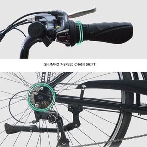 36V 250W Electric Beach Cruiser Bike 7-Gang-Gabelfahrrad aus Aluminium legierung für Erwachsene und Familien - Product Image 6