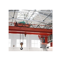 Pont roulant à double poutre de style européen personnalisable avec commande de cabine Vente directe d'usine Grue à grande portée de type pont roulant