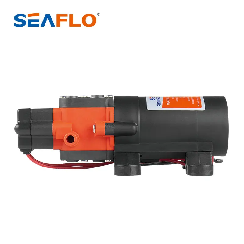 Seaflo ปั๊มไดอะแฟรม DC 12V 40PSI 1.0GPM ปริมาณต่ำความต้องการในการฉีดพ่นและถ่ายโอนการไหลต่ำ