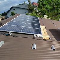 Panneaux solaires photovoltaïques bifaciaux DAH d'occasion 500W 220V, best-sellers en Allemagne, pour l'alimentation électrique industrielle