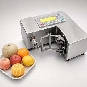 Machine à peler les fruits électrique commerciale, équipement automatique pour enlever la peau des pommes, poires, oranges, citrons - Product Image 1