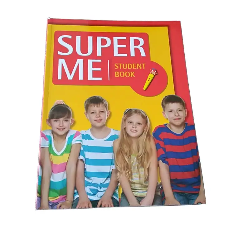 Super me English student audio book for children learning English