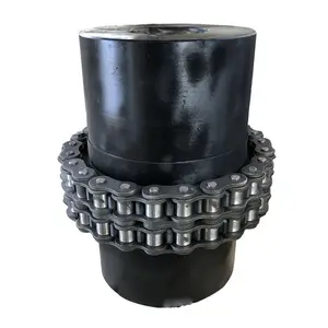 Good Quality 4012 5020 6018 Durable Customized Steel Roller Chain Flexible Coupling