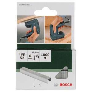 BOSCH - 2609255836 Grapa tipo 52 - EAN 3165140392877 BRADS, PINS Y CLAVOS GRAPAS DE METAL - Product Image 2