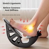 Pédale d'étirement du mollet mécanique pour usage intérieur, appareil de massage et d'étirement du tendon d'Achille et du muscle soleus, avec plaque inclinée pour positionnement