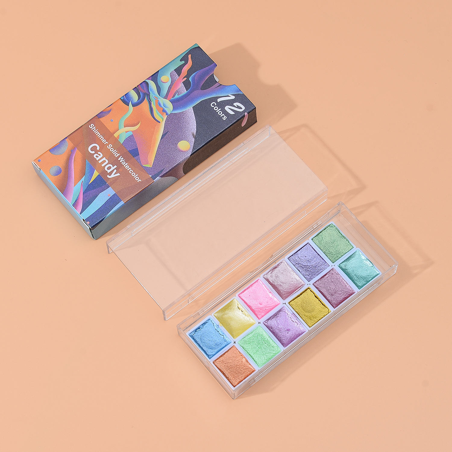 12 couleurs couleurs de bonbons