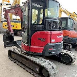 Mini-excavatrices Yanmar d'occasion Vio55-6B en vente, bon prix, excavatrices Kubota YANMAR de haute qualité - Product Image 3