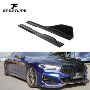 Modificar de F93 <span class=keywords><strong>M8</strong></span> G16 seco de fibra de carbono del lado del coche de parachoques divisores para <span class=keywords><strong>BMW</strong></span> Serie 8 M-Sport 840i <span class=keywords><strong>G</strong></span> 2018-2020 - Product Image 1