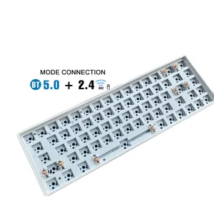 CIY TESTER68 Dual-Mode BT 5.0 Wireless 2.4g Hot Swap DIY Switch Tester 68 Mechanical Keyboard Kit