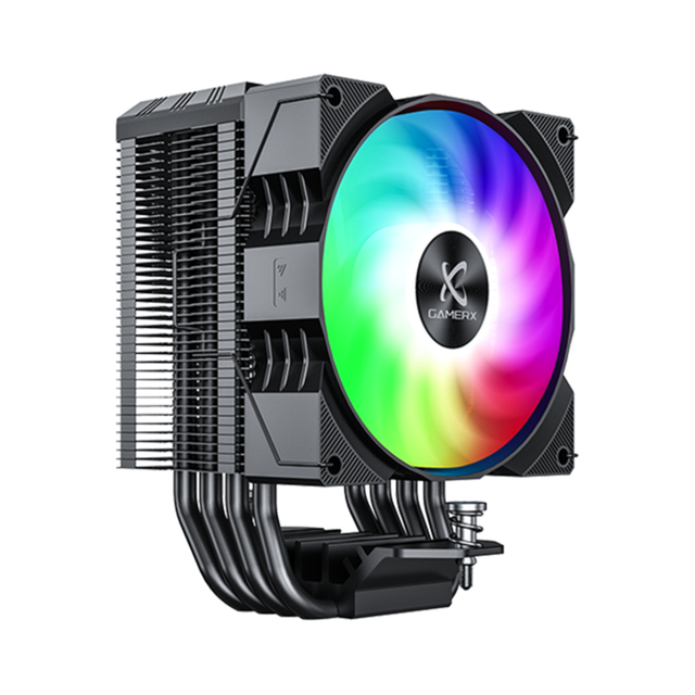 OEM 4*6MM Heat Pipes CPU Air Cooler 4 Pin 90mm RGB PC Radiator Quiet Intel LGA 1700 1200 115X 1366 775 Cpu Cooling Fan Processor
